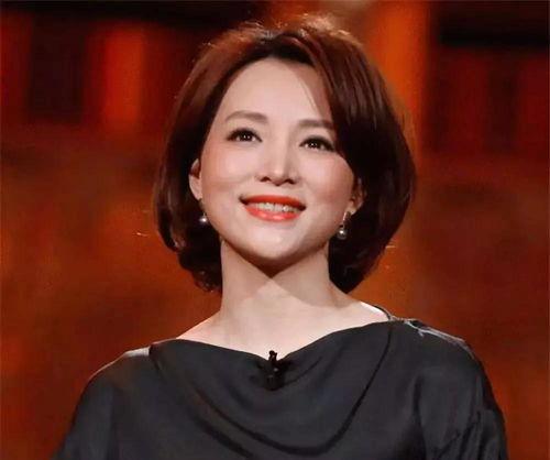 董卿发型图片短发