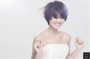 时尚女主播短发